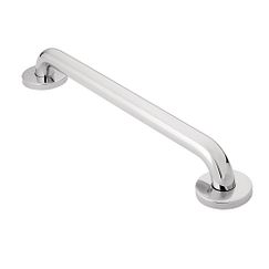 POLISHED STAINLESS 18" CONCEALED SCREW GRAB BAR