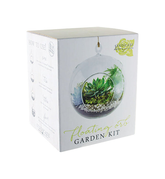Syndicate Home & Garden 7 in. W Plastic Floating Orb Garden Kit Clear (Pack of 6)