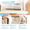 Regalo White Plastic Cabinet Locks 12 pk