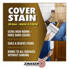 Zinsser Cover Stain White Oil-Based Alkyd Primer and Sealer 1 qt (Pack of 4)