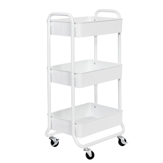 Honey-Can-Do 32.68 in. H X 12.99 in. W X 16.65 in. D Utility Cart