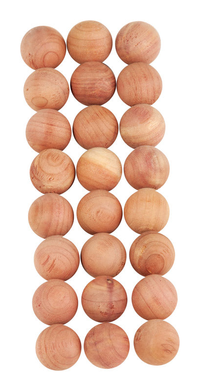 Honey-Can-Do 7/8 in. H X 7/8 in. W X 7/8 in. L Wood Cedar Balls