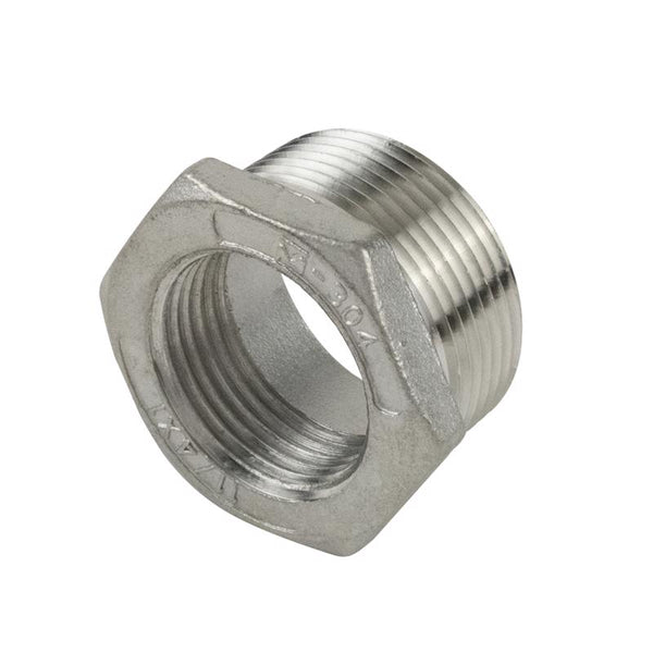 B&K Proline 1-1/4 in. MIP in. X 3/4 in. D FIP Stainless Steel 5.5 in. L Adapter Bushing