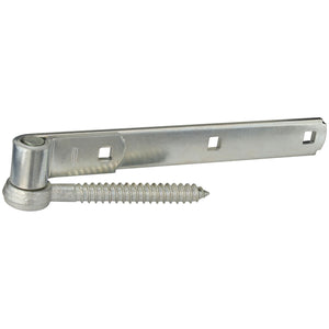 National Hardware 10 in. L Zinc-Plated Silver Steel Screw Hook And Strap Hinge (Pack of 5)