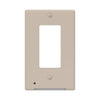 Westek LumiCover Almond 1 gang Plastic Rocker Nightlight Wall Plate 1 pk