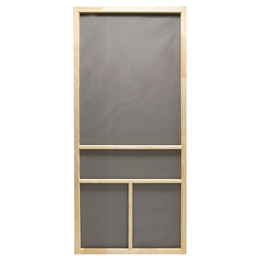 Precision 80-1/2 in. H X 36 in. W Dogwood Natural Wood Wood Screen Door