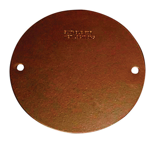 Sigma Engineered Solutions Round Steel Flat Box Cover