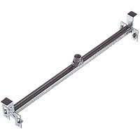 Steel City Rectangle Steel Adjustable Bar Hanger Silver