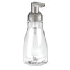 iDesign Brushed Nickel Clear Plastic Soap Pump - Deal of The Week