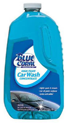 Blue Coral Concentrated Foam Car Wash Detergent 64 oz. (Pack of 6)
