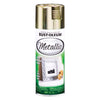 Rust-Oleum Specialty Metallic Brass Spray Paint 11 oz. (Pack of 6)