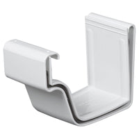 Amerimax 3.5 in. H x 2.5 in. W x 5 in. L White Vinyl Gutter Connector - Deal of The Week