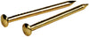 Hillman 18 Ga. x 1/2 in. L Brass-Plated Steel Escutcheon Pins 1 pk 1.5 oz. (Pack of 6)