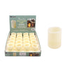 Diamond Visions Beige Vanilla Scent Votive Flameless Candle 3 in. H x 1.8 in. Dia. (Pack of 20)