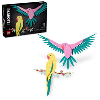 LEGO Art Art Parrots ABS Plastic Multicolor 644 pc