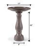 Bloem Llc 270-10 17" D X 17" W X 25" H White Bird Bath Promo (Pack of 6)