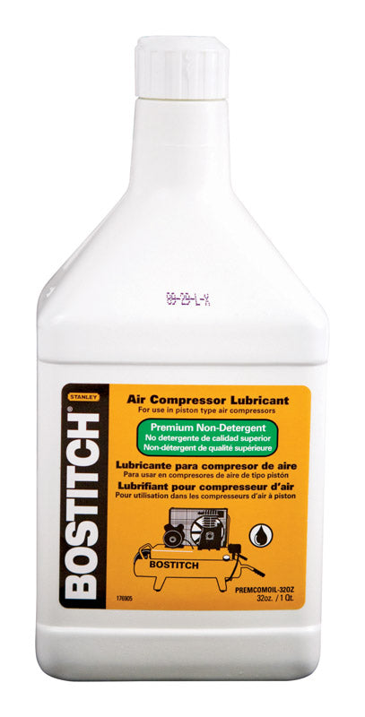 Stanley Bostitch Air Compressor Lubricating Oil 32 oz Bottle 1 pc