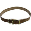 Beiler’s Heavy-Duty Cow Collar Leather Livestock Collar with Brass Buckle Durable Farm Cattle Equipment Tan 1.5 in x 48 in - Deal of The Week