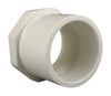 Charlotte Pipe Schedule 40 4 in. Spigot X 3 in. D FPT PVC Reducing Bushing 1 pk