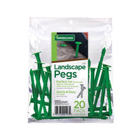 Greenscapes 4-1/2 in. L Plastic Landscape Fabric Pegs 20 pk - Deal of The Week