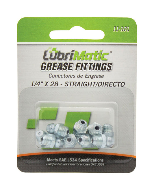 LubriMatic Straight Grease Fittings 10 pk