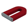 Master Magnetics 07225 2 X 1 X 0.25 Red Alnico Horseshoe Magnet With Keeper