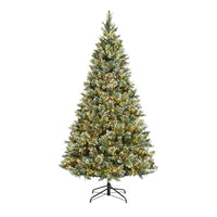 Holiday Bright Lights 9 ft. Full LED 2700 ct Tripoli Pine Sparkle Color Changing Christmas Tree