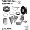Selkirk 6 in. Stainless Steel Stove Pipe Wall Support Kit