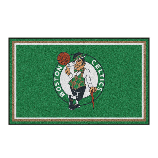 NBA - Boston Celtics 4ft. x 6ft. Plush Area Rug