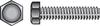 Hillman 1/2 in. D X 3-1/2 in. L Zinc Plated Steel Hex Tap Bolt 25 pk