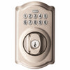 Schlage Satin Nickel Steel Electronic Deadbolt