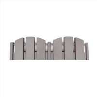 EasyFlex 10 ft. L X 4.5 in. H Plastic Gray Landscape Edging Kit