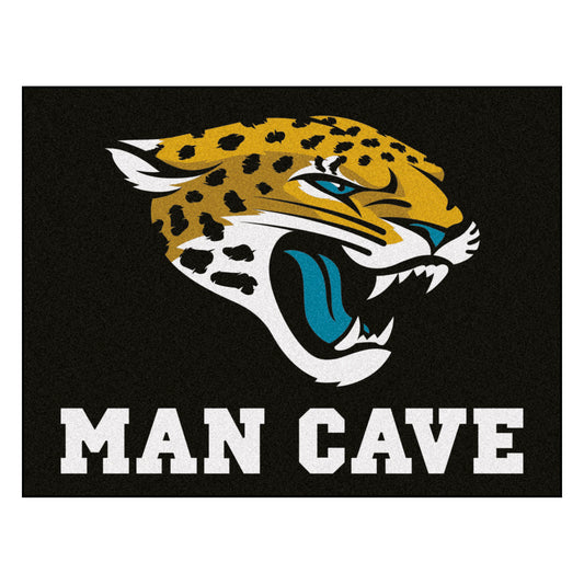 NFL - Jacksonville Jaguars Man Cave Rug - 34 in. x 42.5 in.
