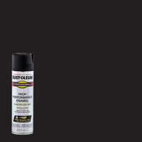 Rust-Oleum Professional Flat Black Spray Paint 15 oz. for All Surfaces
