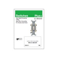 4.63 in. H X 3.5 in. W Wiring Devices POP Electrical POP Card 400 each