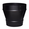 Imperial 8x6" Galvanized Steel Stove Pipe Reducer, Single Wall Chimney Connector - Deal of The Week