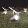 Feit OneSync Brushed Nickel Solar Powered 100 W LED Spotlight 1 pk - Open Box