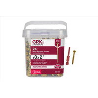 GRK Fasteners No. 8 X 2 in. L Star Climatek W-Cut Multi-Purpose Screws 850 pk