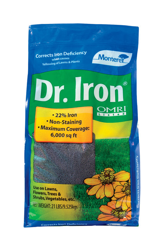 Monterey Dr. Iron Organic Iron Treatment 6000 sq ft 21 lb