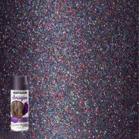 Rust-Oleum Imagine Glitter Purple Spray Paint 10.25 oz (Pack of 4)
