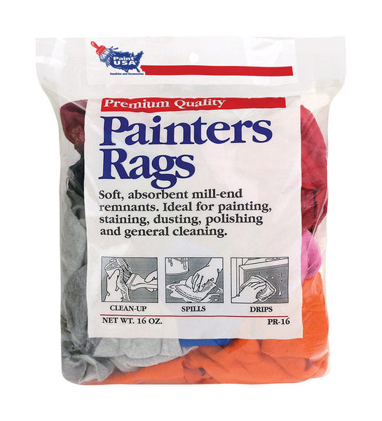 Paño de limpieza de algodón Paint USA (paquete de 24)