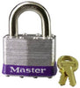 Master Lock 1-1/2 in. H X 2 in. W Laminated Steel 4-Pin Cylinder Padlock