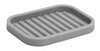 iDesign 5 in. L X 3.5 in. W X 0.5 in. H Silicone Soap Dish
