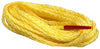 Lehigh Group HB860 3/8" X 600' Yellow Polypropylene Hollow Braid Floating Rope