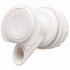 Igloo Plastic White Replacement Spigot 10 Capacity, 5.75 H x 3.88 D x 1.38 W in. with Gasketed Nut