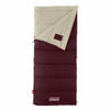 Coleman Autumn Glen Burgundy Sleeping Bag 2 in. H X 33 in. W X 75 in. L 1 pk