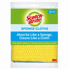 Scotch-Brite Delicate, Light Duty Scrubbing Cloths 6.8 in. L 2 pk
