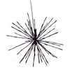 Celebrations Orange/Purple 24 in. LED Prelit Starlight Burst Halloween Decor (Pack of 6)