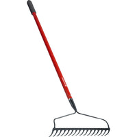 16 Tine Fiberglass Handle  Bow Rake
