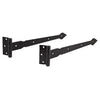 National Hardware 5/32 in. W X 14 in. L Black Steel Spear T Hinge 2 pk